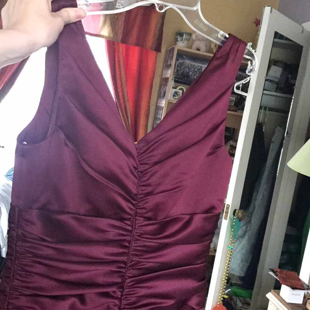 David's Bridal Floor Length Formal Gown - image 2